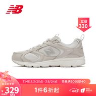 NEW BALANCE NB官方男鞋女鞋408系列ML408D复古时尚休闲老爹鞋 米色 ML408D 42(脚长26.5cm)