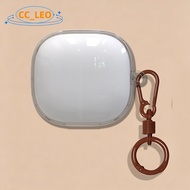 Case for Baseus Bowie E20 Transparent Soft Case Cute Metal Finger Ring Pendant Suitable for Baseus B