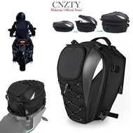 Motorcycle Tail Bag 25-38L Expandable Motorcycle Back Seat Bag Racing Riding Travel Backpack Multifu