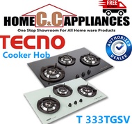 TECNO Cooker Hob / Gas Table / Stove / T 333TGSV | Free delivery | Made in Italy