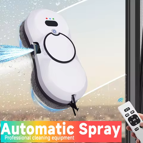 New In Automatic Robot Window Cleaner Vacuum Smart Home Appliance Clean Glass Windows Washer Window 
