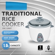 ELBA Traditional Rice Cooker ERC-1066T 1L