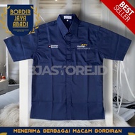 KEMEJA Mandiri Utama Finance Danantara Indonesia K1 Navy Shirt