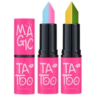 NATINDA Magic Tattoo Lipstick / Twin Lollipop & Twin Sweet Pop / 3.5g × 2pcs / K-Beauty Lip Makeup