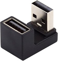 cablecc USB3.0 Extension Power Male to Female Data Video Adapter Support 10Gbps 360 Degree Up Opposi