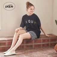 Gelato pique Summer Women's Top Milkshake Letter Print Soft Pajamas PWNT212018