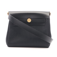 【二手】愛馬仕 HERMES 肩背包 Herbag Zip Mini 黑色 其他 Herbag Zip Mini 黑色 女士二手 A