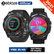 The New 2021 Zeblaze VIBE 3S HD 1.3 HD Color Touch Screen 360360 Health  Fitness smartwatch 25 days