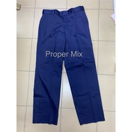 Blue Trousers / Dark Blue Pants / Trousers / Work Pants