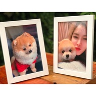 Modern Glass Frame Size 4x6 Inches With Picture