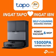 TP-Link Tapo RV50 Pro Omni AI Robot Vacuum & Mop | 15000Pa Strong Suction, Auto Wash & Dry Dock @ IB