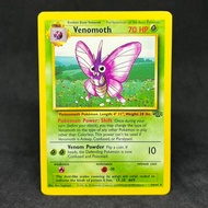 Vintage Pokemon TCG Venomoth 29/64 1999 Jungle Unlimited Trading Card Game Collectibles Pokemon Card