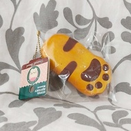 Preloved Cafe Sakura Orange Cat Paw Squishy