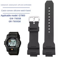 Suitable for Men's Watch Series G-7900 GW-7900B-1 GW-7900B Convex Silicone Strap