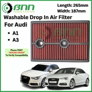 [BNN] Audi A1 / A3  Washable Drop In Filter (04E129620,)