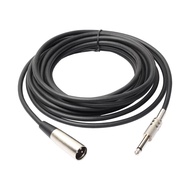 [mcfsnzwtxz1bw] 3Pin XLR Male to 6.35mm 1/4inch TRS   Male Microphone Cable Adapter 10ft 6ft