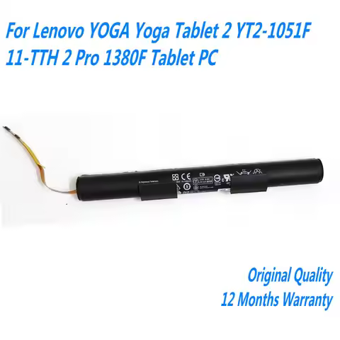 Original 9300mAh L14D3K32 L14C3K32 L14X3K32 Battery For Lenovo YOGA Yoga Tablet 2 YT2-1051F 11-TTH 2