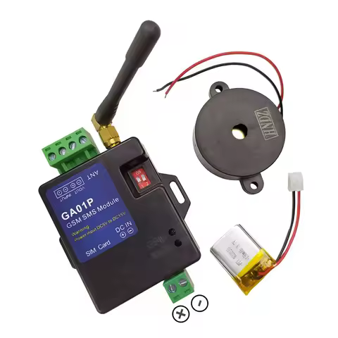 GA01P 2G Version Mini Intelligent Power-Off Alarm And One Channel Alarm Input GSM SMS Telephone Alar