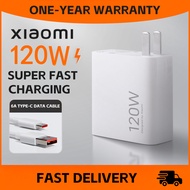 [1 Year Warranty] Xiaomi Charger Set 120W Charger + 6A Type C Charging Cable 6A Charger 120W Charger