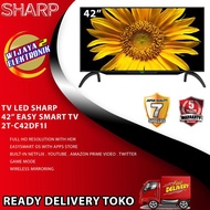 TV LED SHARP 42 INCH 2T-C42DF1I LED TV New Easy Smart 42DF1i