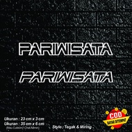 stiker pariwisata hiace , stiker pariwisata elf