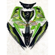 COVERSET YAMAHA 135LC JUPITER MX APPLE GREEN 🇮🇩 HLY CUSTOM REPAINT