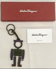 Salvatore Ferragamo Robot Keyring Blue鑰匙圈 包包吊飾