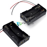 2 x 18650 Battery Holder Case Box with 6 inch Wire Leads