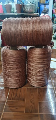 สายหลีด สานแหม้วนใหญ่จัมโบ้ 10000 เมตร เบอร์ 0.60 เทียบเท่าด้ายเบอร์ 9 ของแท้