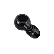 AN4 12mm*1.25 Aluminum Fuel Banjo fitting ID Banjo hole to 4AN Male Flare Adapter Black