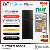 [SEDA] MIDEA 2 Door Inverter Frost Free Refrigerator Fridge 200L 240L 280L 330L 400L MDRT267MTB30 MD