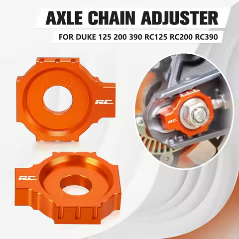 For Duke 125 200 390 Duke 2011-2024 RC125 RC200 RC390 Rear Fork Chain Adjuster Regulator Sliders Mot