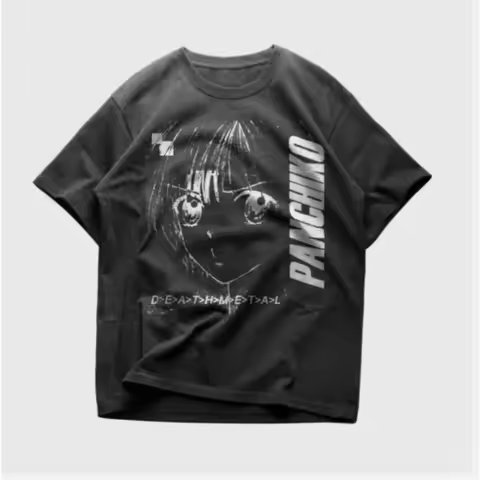 New Panchiko Black T-shirt - Panchiko Death Gold Summer New Unisex Casual and Fashionable T-shirt