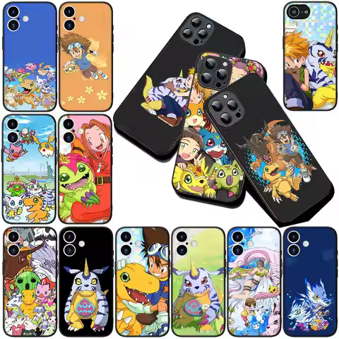 Cover for Xiaomi Redmi 15 15C A3 A4 A5 9A 9C NFC Note 9 Pro Casing Phone Case Digimons Adventure Dig
