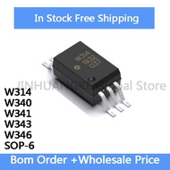 5PCS ACPL-W314-500E W340 W341 W343 W346  W314 SOP-6 IC In Stock Wholesale