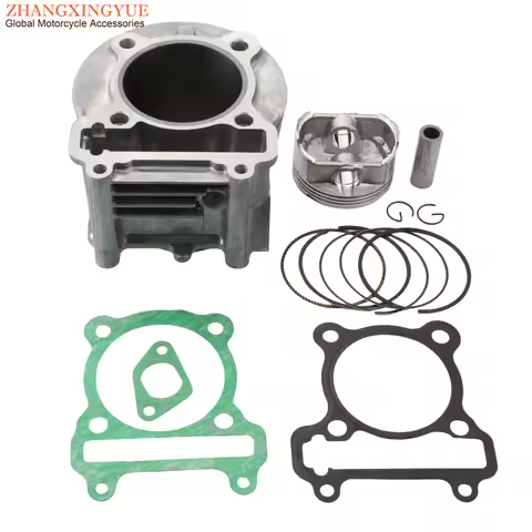 66mm YW125 Bws125 Zuma125 Mio125 Big Bore Cylinder Kit For Yamaha Cygnus 125 X Flame-X GTR YW Bws Zu