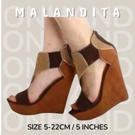 MALANDITA FASHION WEDGE SANDALS - S5 CODE:UJJS