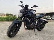 YAMAHA MT-07 ABS 二手檔車中古車配合全額.超額.學生貸款強力過件白牌黃牌紅牌仿賽街車大型重機滿18即可辦理