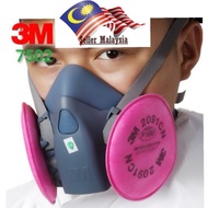 (1 Pair) 3M 2091 2097 Particulate Filter Mask Respirator niosh 6200 7502