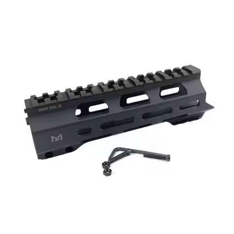 Nylon Rifle M4 M16 AR10 AR15 M-Lok Mlok Slim Free Float M-LOK Handguard Rifle Scope Mount with Steel