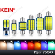 KEIN Car Ceiling Dome Light T10 Led 31mm Festoon 28mm 36mm 39mm 41mm 194 168 C5W C10W C3W 3014 Car Interior Panel Read License Plate Interior Components Light Auto Motorcycle Lamp