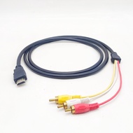 Cable hdmi to rca 3 sanurpro 1.5m Hdmi cable to 3 rca 1.5m sanurpro