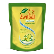 Zwitsal Rich Honey Baby Milky Bath 400ml switzal