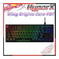 [ PC PARTY ] HyperX Alloy Origins Core 起源 PBT 機械式電競鍵盤 輕快紅軸 中文