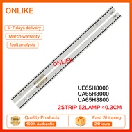 Samsung UE65H8000 UA65H8800 TV light bar BN96-30658A 30659A