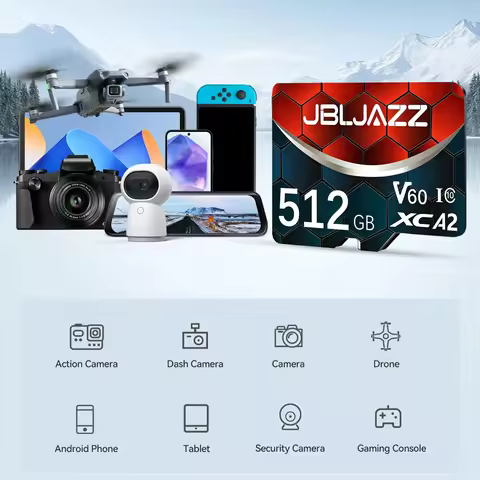 Original SD Memory Card 512GB 256GB 128GB A2 U3 V60 Micro TF SD Card Class 10 UHS-1 Memory Card High