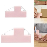 New Pottery Clay Angle Cutting Tools Pink T-shaped 30/45/60 Degrees Bevel Cutting Mud Line Mud Board
