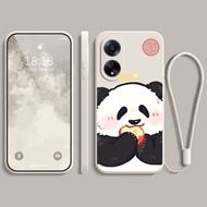 Casing OPPO A98 5G OPPO A57 2022 A77S RENO 8T 4G 5G A17 A17K RENO 8 5G A9 A5 2020 new desgin Camera protection cute Monsters soft Mobile Phone Case