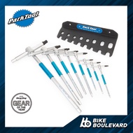PARK TOOL THH-1 SLIDING T-HANDLE HEX WRENCH SET ชุดประแจหกเหลี่ยมตัวที หัว 2 2.5 3 4 5 6 8 และ 10 MM