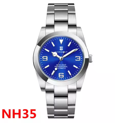 Luxury 36mm/39mm Corgeut Watch Men/women Mechanical Wristwatches Sapphire Glass Waterproof Dive Relo
